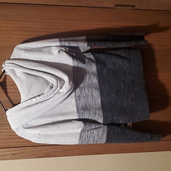 Size S White, Grey and Black Hoodie - Picture 3 of 3